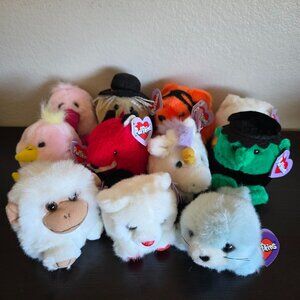 Lot of 11 New PUFFKINS Swibco Stitch Patty Hugs Magic Chirps Slick Patches MORE